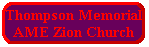 Thompson Memorial AME Zion Church
